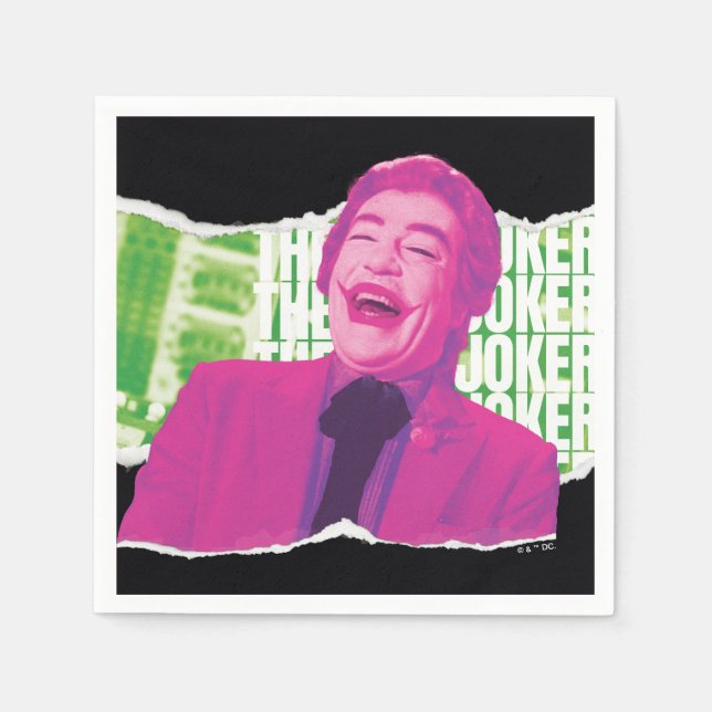 Guardanapo De Papel O Joker Scrapbook Laugh (Frente)