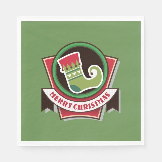 Guardanapo De Papel O Livro de Natal dos Napkins (Frente)