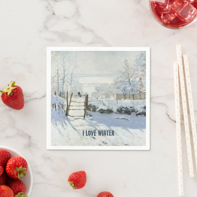 Guardanapo De Papel O Mágico de Claude Monet (Insitu)