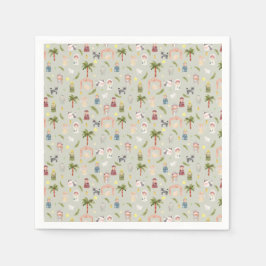 Guardanapo De Papel O Natal Natividade Sage Napkins