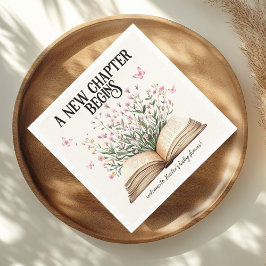 Guardanapo De Papel O novo capítulo personalizado inicia o Chá de fral