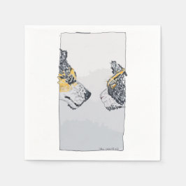 Guardanapo De Papel O Olhar Fixo