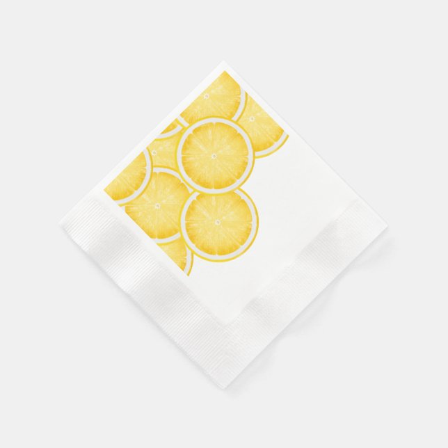 Guardanapo De Papel O Partido Amarelo Lemon Spritz (Canto)