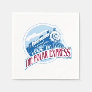 Guardanapo De Papel O Polar Express Crachá do comboio