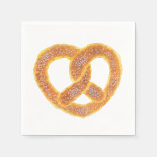 Guardanapo De Papel O pretzel