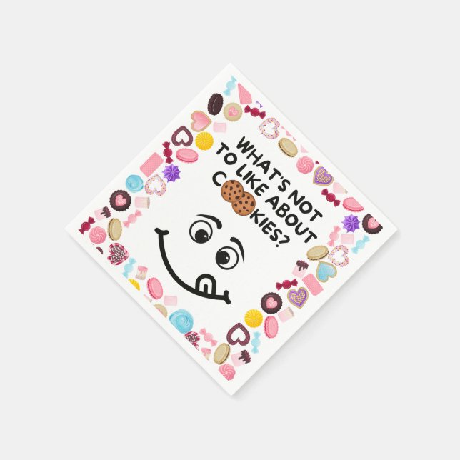 Guardanapo De Papel O que não gosta sobre Cookies? (Canto)