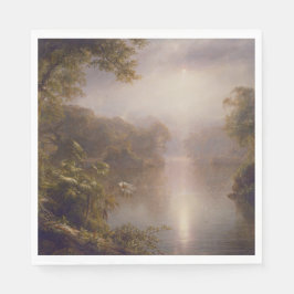 Guardanapo De Papel O rio da luz (Manhã nos trópicos)