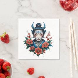 Guardanapo De Papel O segredo da beleza pálida.