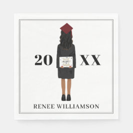 Guardanapo De Papel O Tassel valeu a pena a Festa de formatura de Hass