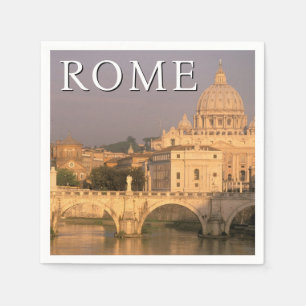 Guardanapo De Papel O Vaticano   Itália, Roma