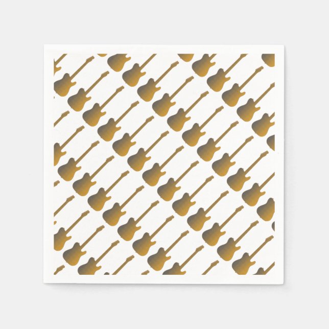 Guardanapo De Papel O Violão (Frente)