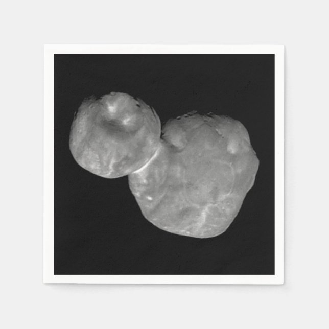 Guardanapo De Papel Objeto Ultima Thule Arrokoth Kuiper Belt (Frente)