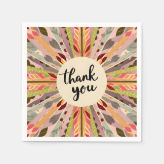 Guardanapo De Papel obrigado de Ação de Graças