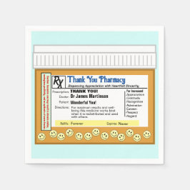 Guardanapo De Papel Obrigado Farmácia