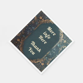 Guardanapo De Papel Obrigado, guardanapos.