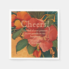 Guardanapo De Papel 🌹 Obrigado Romance: Art Nouveau Splendor