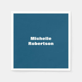 Guardanapo De Papel Oceano Azul, Simples, Nome Próprio