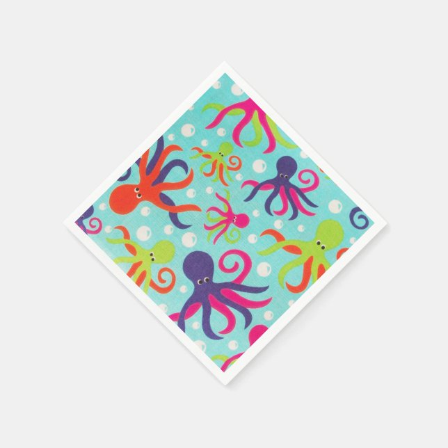 Guardanapo De Papel Octopus Paper Napkins (Canto)