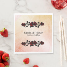 Óculos Gates Gótica Rosa vermelha Gótica Laranja G