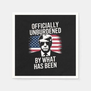 Guardanapo De Papel Oficialmente Dessobrecarregada Pelo Que Foi Trump