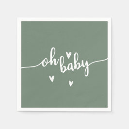 Guardanapo De Papel Oh bebê
