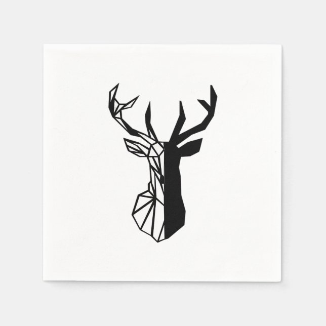 Guardanapo De Papel Oh Deer Soft Minimal Vibe  (Frente)
