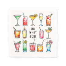 Oh Que Diversão Drink Doodles Coquetel de Natal