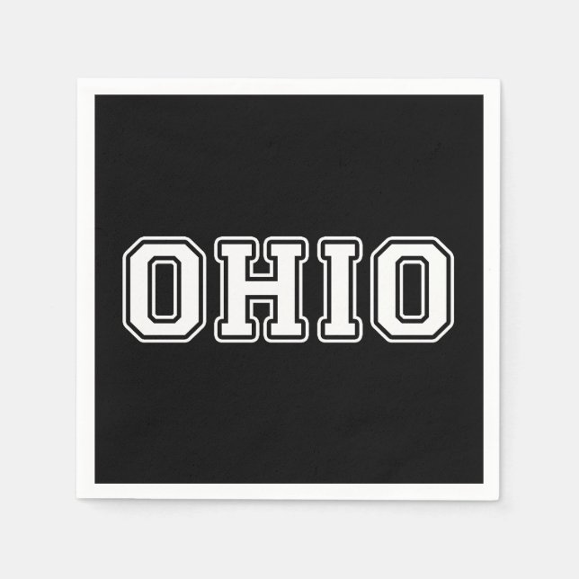 Guardanapo De Papel Ohio (Frente)