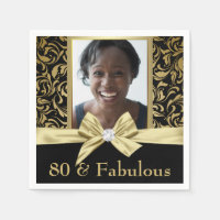 Oitava e fabuloso 80 de damas de ouro Aniversário