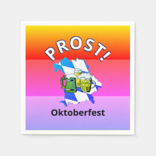 Guardanapo De Papel OKTOBERFEST   Cervejas Vivas   PROST Papel