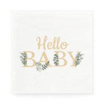 Olá, Baby Eucalyptus Napkins