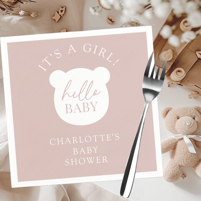 Guardanapo De Papel Olá, Bebê. É um Rapaz. (Criador carregado)