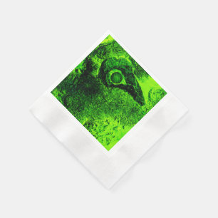 Guardanapo De Papel olhando para o verde