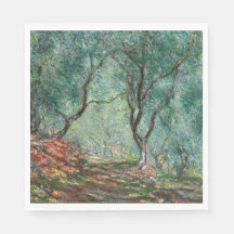 Olive Tree Wood nos Jardins Moreno (por Monet)