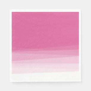 Guardanapo De Papel Ombre de Aquarela Rosa Chic