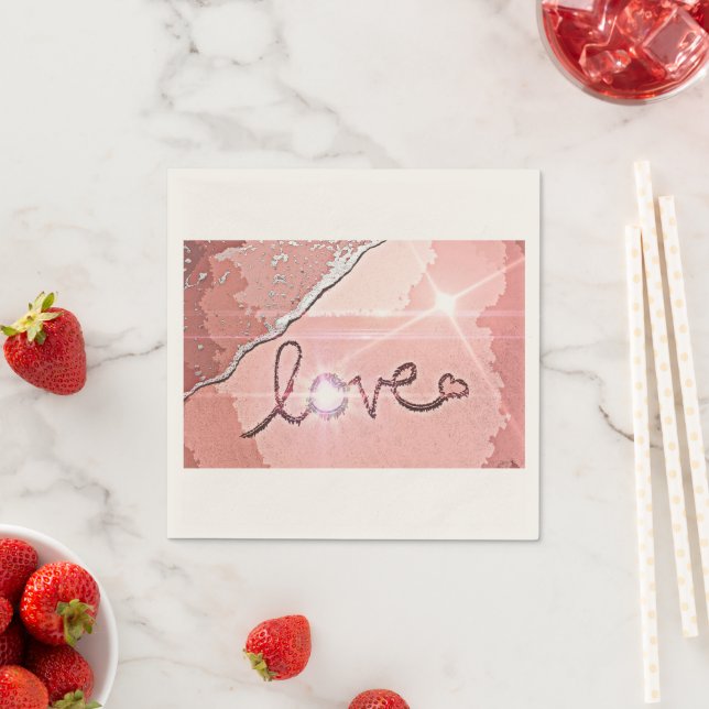 Guardanapo De Papel Ondas de Amor (Insitu)