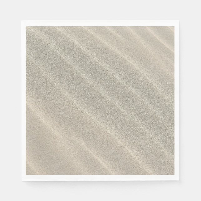 Guardanapo De Papel Ondas de areia (Frente)