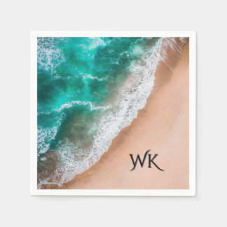 Guardanapo De Papel Ondas em Sandy Beach Personal
