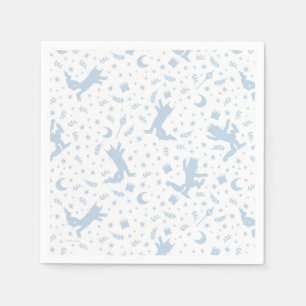 Guardanapo De Papel Onde as Coisas Selvagens Floral Azul