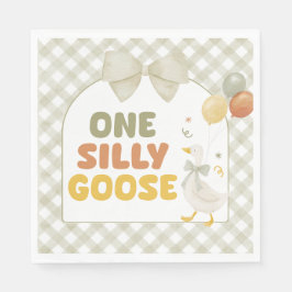 Guardanapo De Papel One Silly Goose Spring Birthday