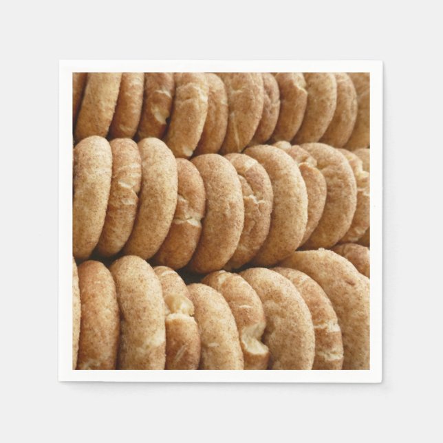 Guardanapo De Papel Oodles de Snickerdoodles (Frente)