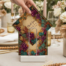 Opulent Grape Leaf Mardi Gras Masquerade