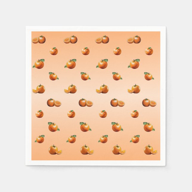 Guardanapo De Papel Orange (Frente)