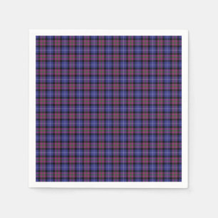Guardanapo De Papel Orgulho do Tartan da forma de Scotland