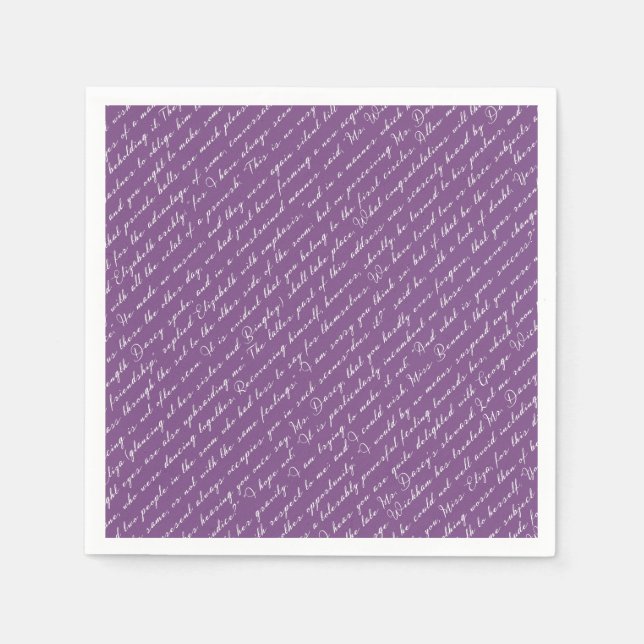 Guardanapo De Papel Orgulho e Preconceito da Cena Holandesa (Frente)