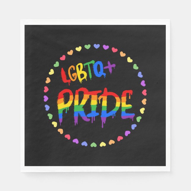 Guardanapo De Papel Orgulho LGBQT (Frente)