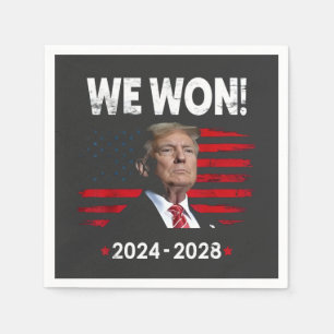 Guardanapo De Papel Orgulhoso Dia da Inaguração do Presidente da Maga