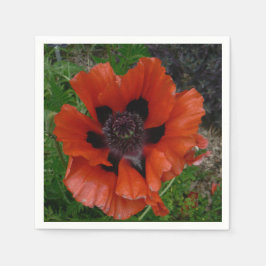 Guardanapo De Papel Oriental poppy