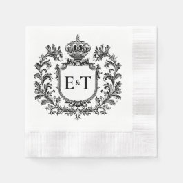 Guardanapo De Papel Ornamentado Laurel & Filigree,