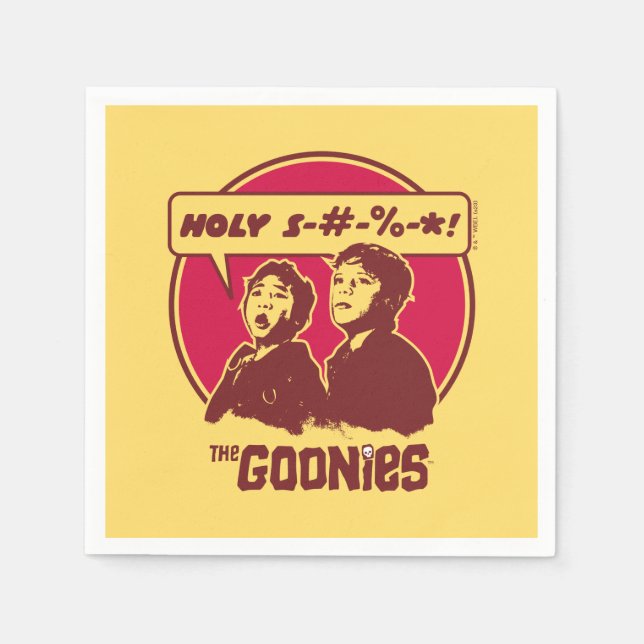 Guardanapo De Papel Os dados do Goonies são práticos (Frente)
